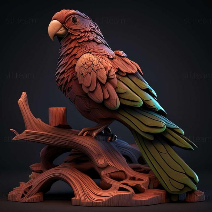 3D model Ornithonyssus (STL)